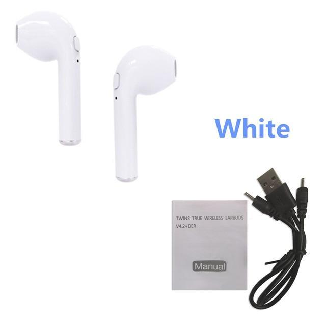 Mini Bluetooth Headphone For All Smart Phone In-Ear Wireless Earphones Stereo Earbud Headset - Black Girl Golf
