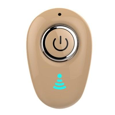 Mini Invisible Ture Wireless Earphone Noise Cancelling Bluetooth Headphone Handsfree Stereo Headset TWS Earbud With Microphone Smallest Bluetooth Earbud Invisible Bluetooth Earpiece for Cell Phones Mini Wireless Earbuds with Mic - Black Girl Golf