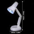 Mini LED Portable Solid Night Reading Desk Decoration Eye Protection Battery Table Lamp Home Model Kids Study Reading Light Tool Cute Study Lamps for Bedroom Décor - Black Girl Golf