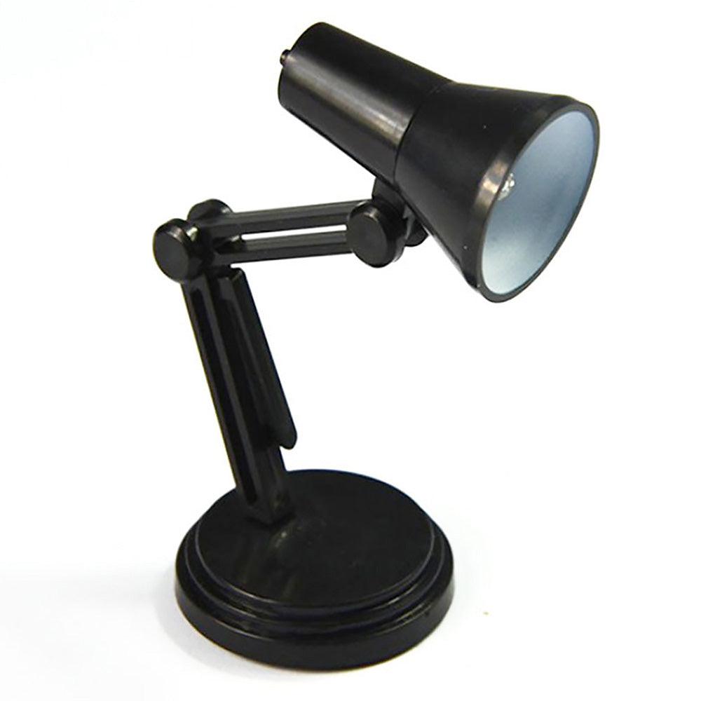 Mini LED Portable Solid Night Reading Desk Decoration Eye Protection Battery Table Lamp Home Model Kids Study Reading Light Tool Cute Study Lamps for Bedroom Décor - Black Girl Golf