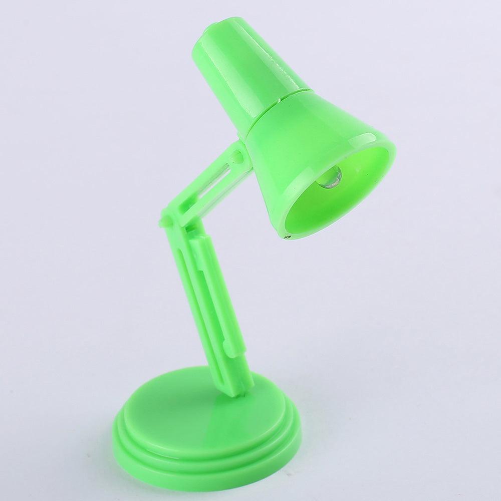Mini LED Portable Solid Night Reading Desk Decoration Eye Protection Battery Table Lamp Home Model Kids Study Reading Light Tool Cute Study Lamps for Bedroom Décor - Black Girl Golf