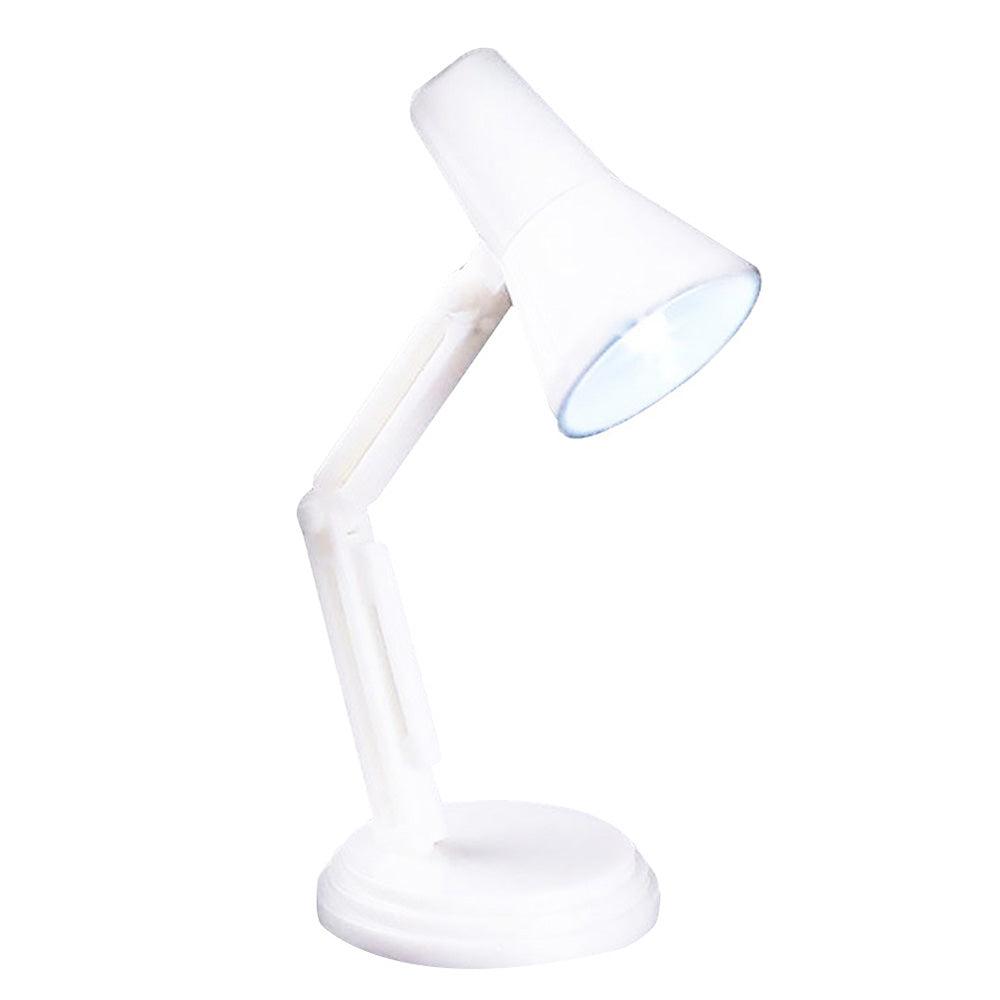 Mini LED Portable Solid Night Reading Desk Decoration Eye Protection Battery Table Lamp Home Model Kids Study Reading Light Tool Cute Study Lamps for Bedroom Décor - Black Girl Golf