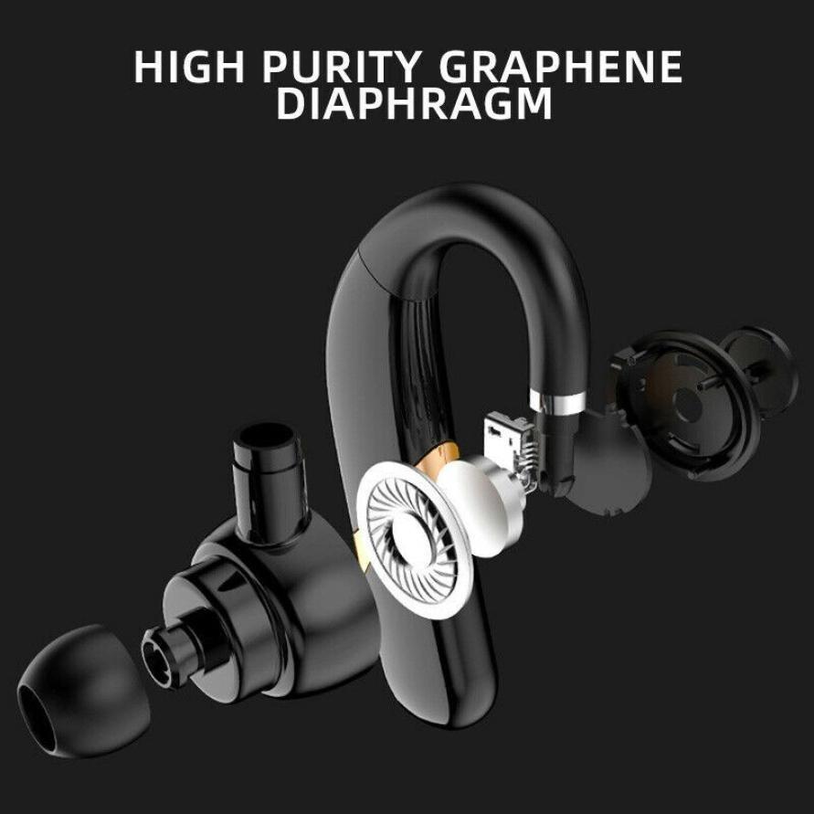 Mini Wireless Earbuds Bluetooth 5.0 In Ear Light-Weight Headphones Built-in Microphone Quality Sound Long Distance Wireless Bluetooth Earphone Ear Hook Business Single Headphone With Mic Handsfree Drive Call Sports Headset Earbud For Phones - Black Girl Golf