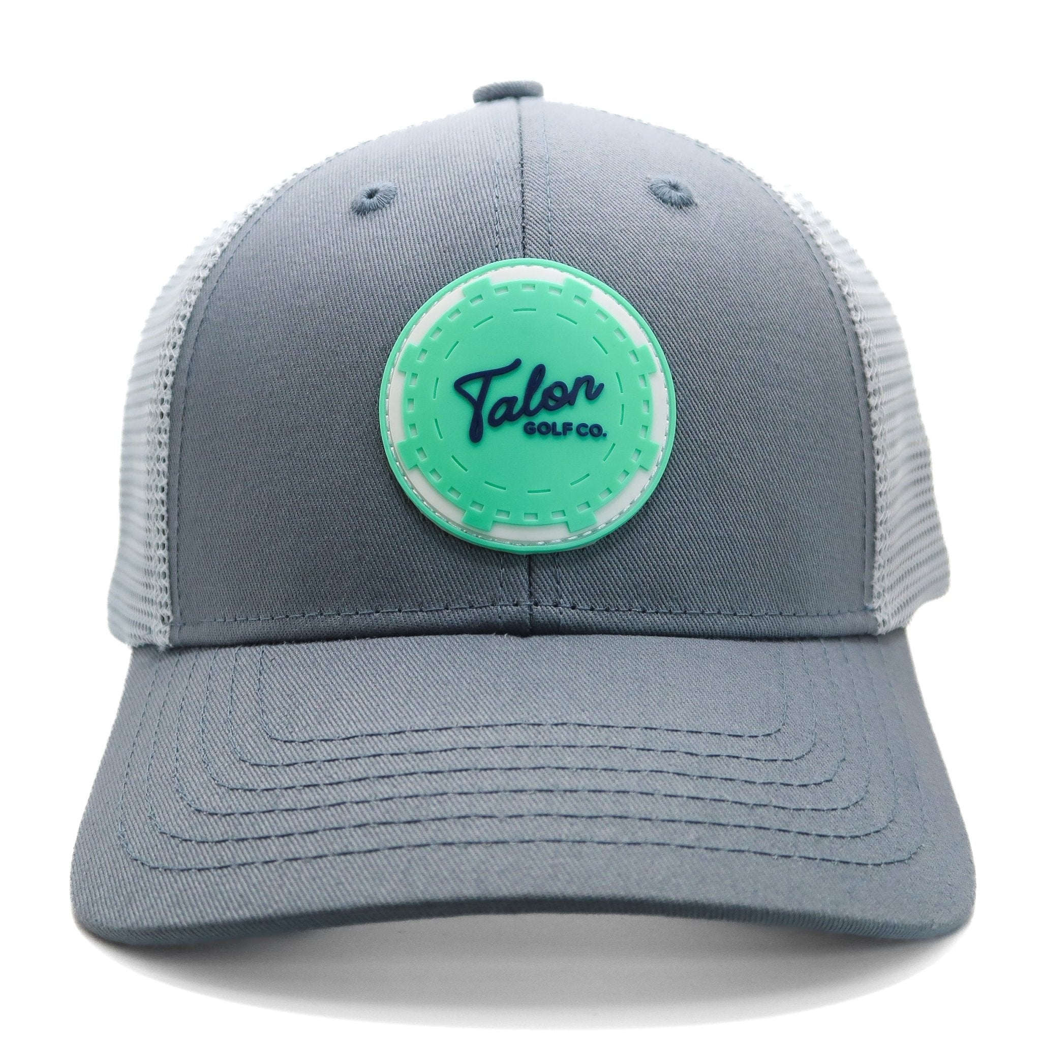 Mint Poker Chip Trucker Hat - Black Girl Golf