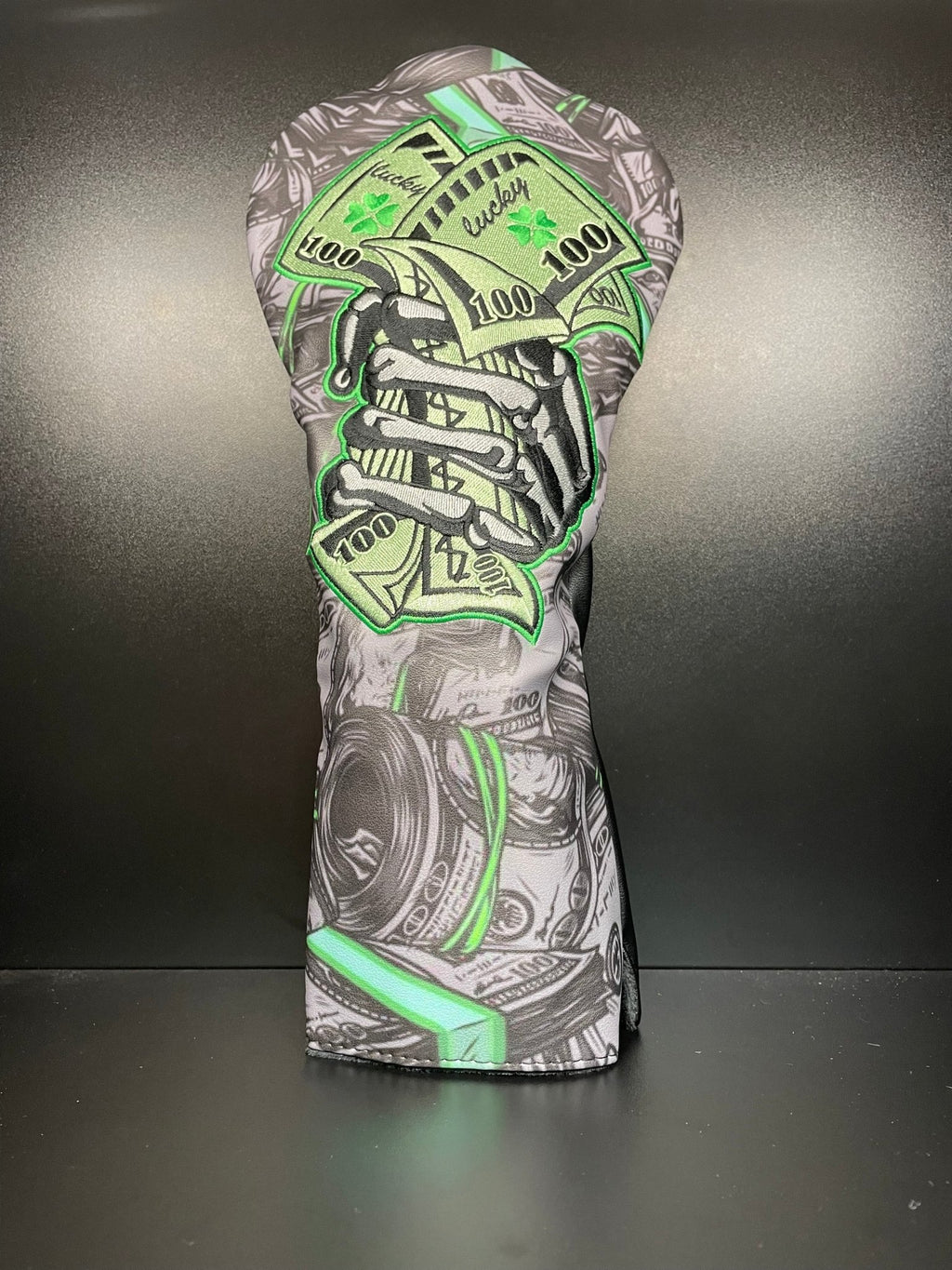 Money Grab Headcover - Black Girl Golf