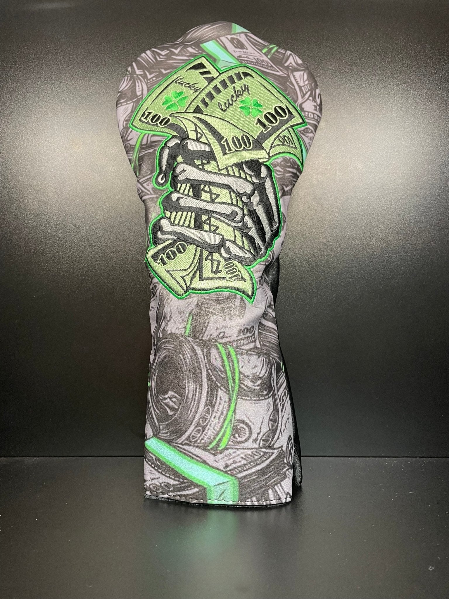 Money Grab Headcover - Black Girl Golf
