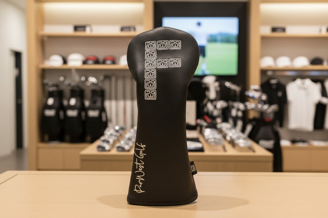 Monogram Logo Series-2 Headcover - Black Girl Golf