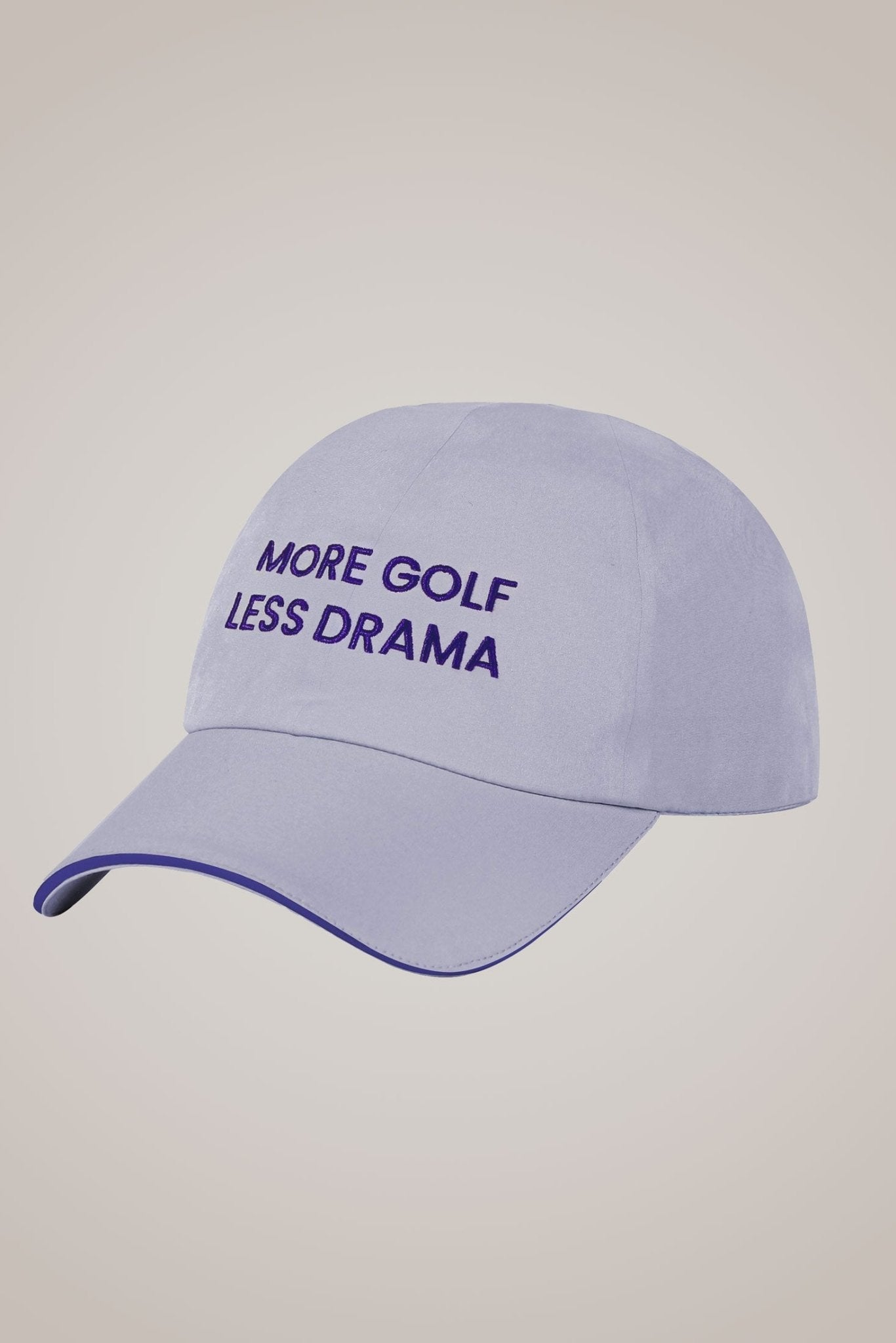 More Golf Less Drama Ball Cap in Lavender - Black Girl Golf