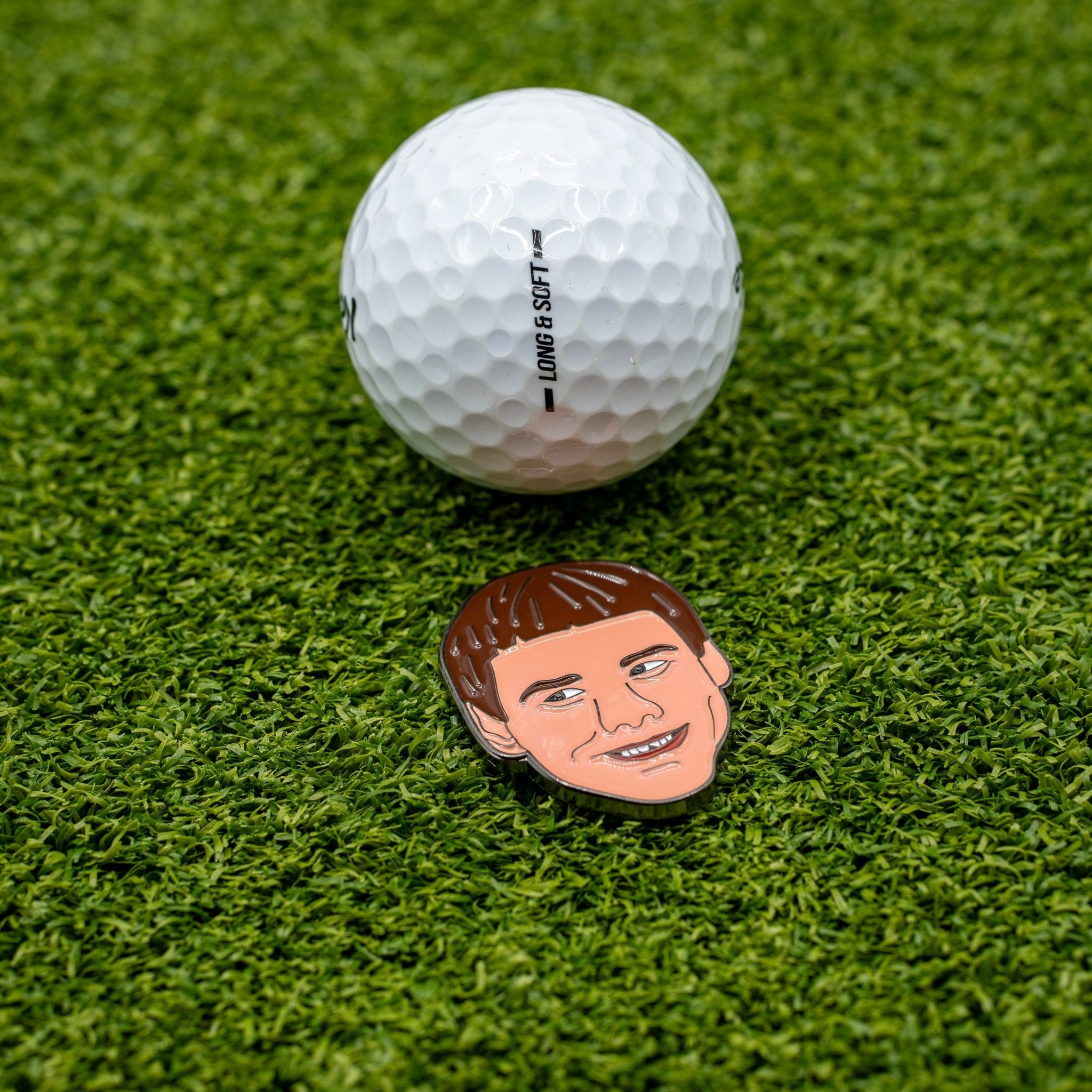 Mr. Christmas Ball Marker - Black Girl Golf