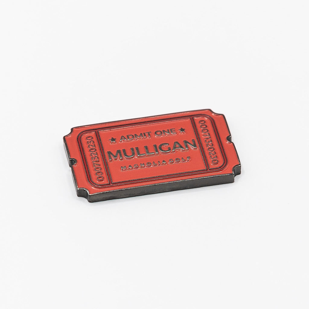 Mulligan Ticket Ball Marker - Black Girl Golf