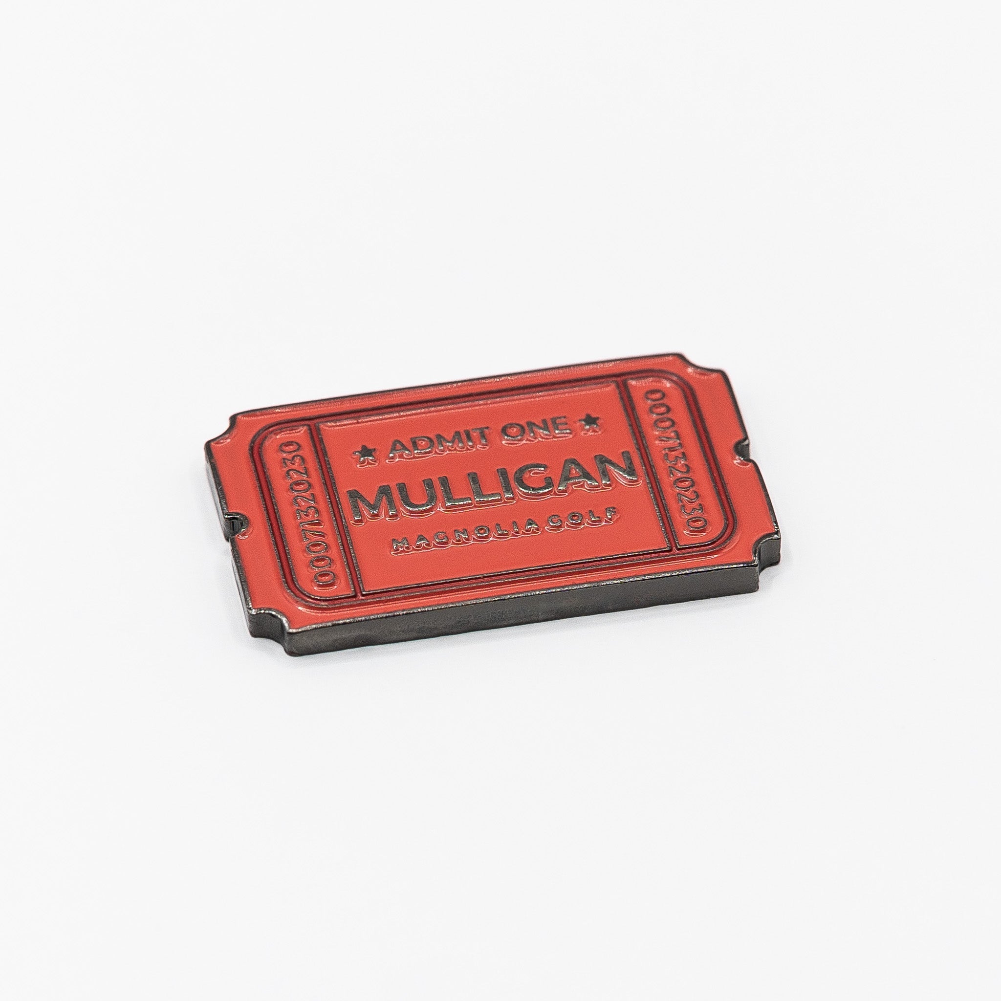 Mulligan Ticket Ball Marker - Black Girl Golf