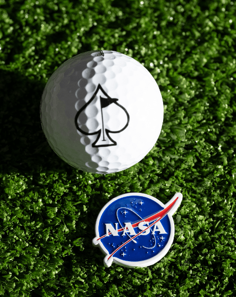 NASA "Meatball" Ball Marker - Black Girl Golf