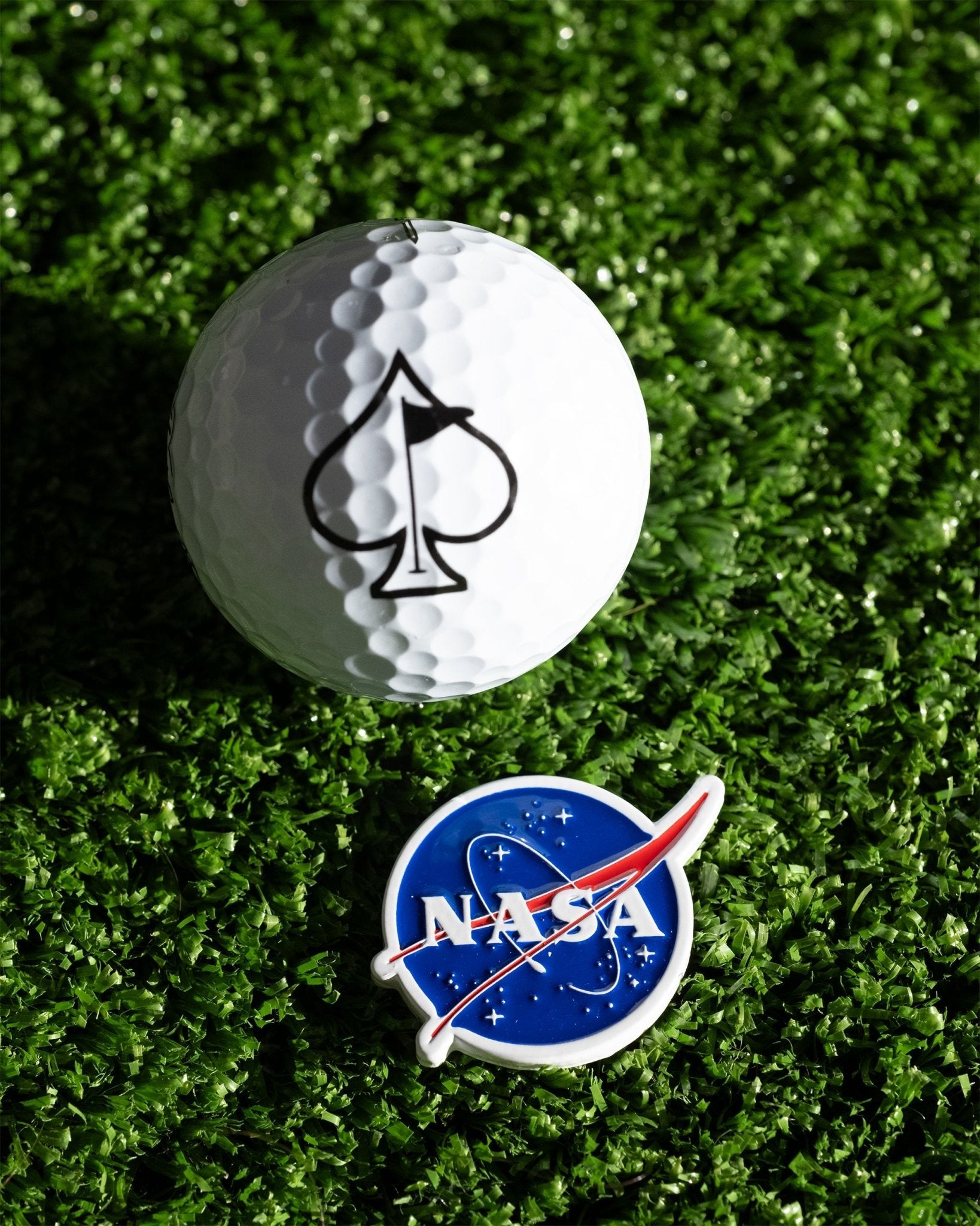 NASA "Meatball" Ball Marker - Black Girl Golf