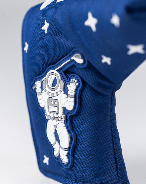 NASA Space Walk - Blade Putter Cover - Black Girl Golf