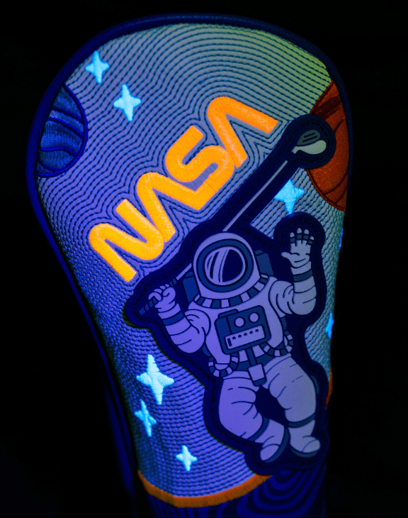 NASA Space Walk - Fairway Cover - Black Girl Golf