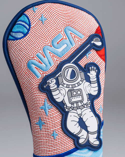 NASA Space Walk - Hybrid Cover - Black Girl Golf