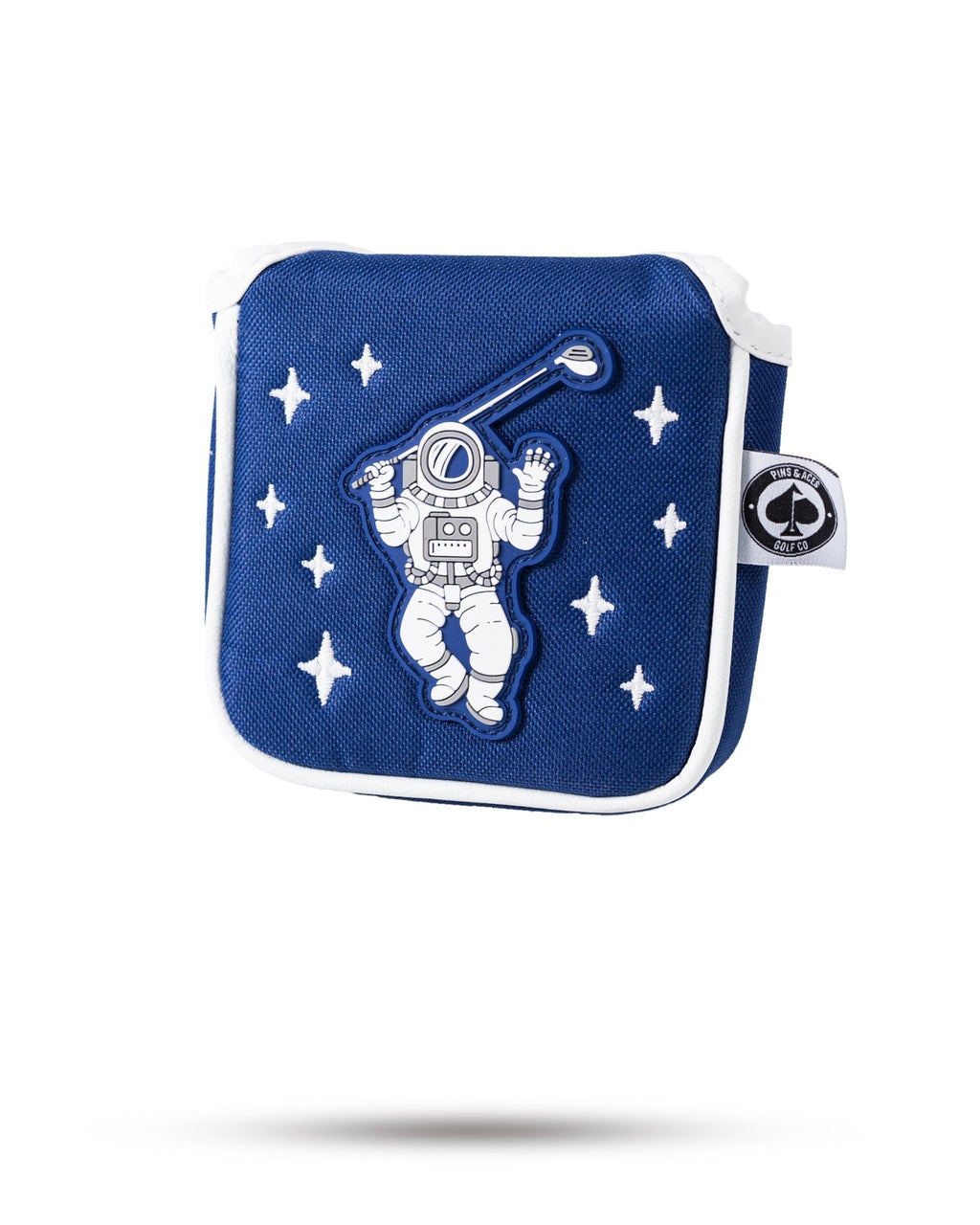 NASA Space Walk - Mallet Putter Cover - Black Girl Golf