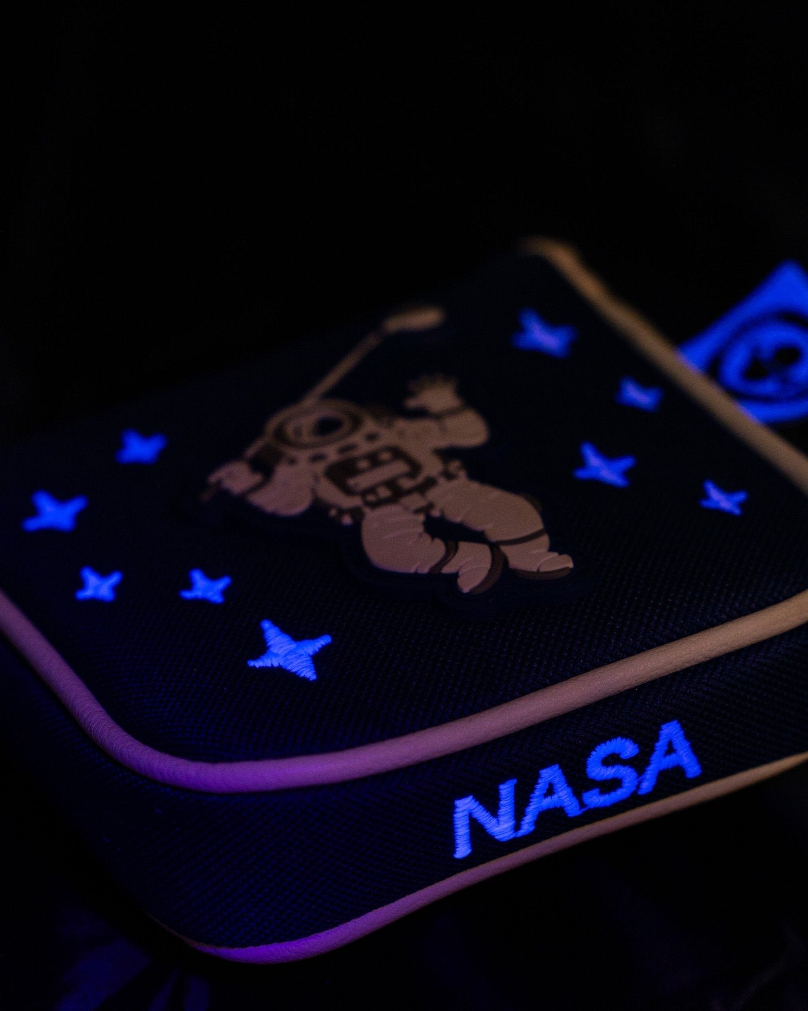 NASA Space Walk - Mallet Putter Cover - Black Girl Golf