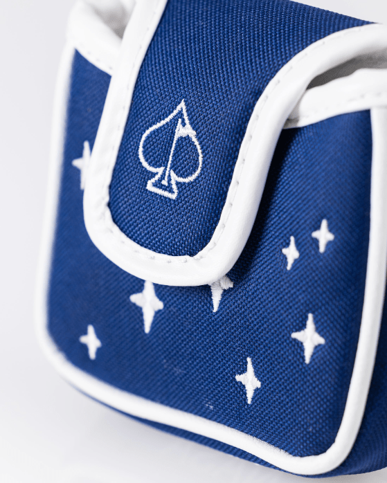 NASA Space Walk - Mallet Putter Cover - Black Girl Golf