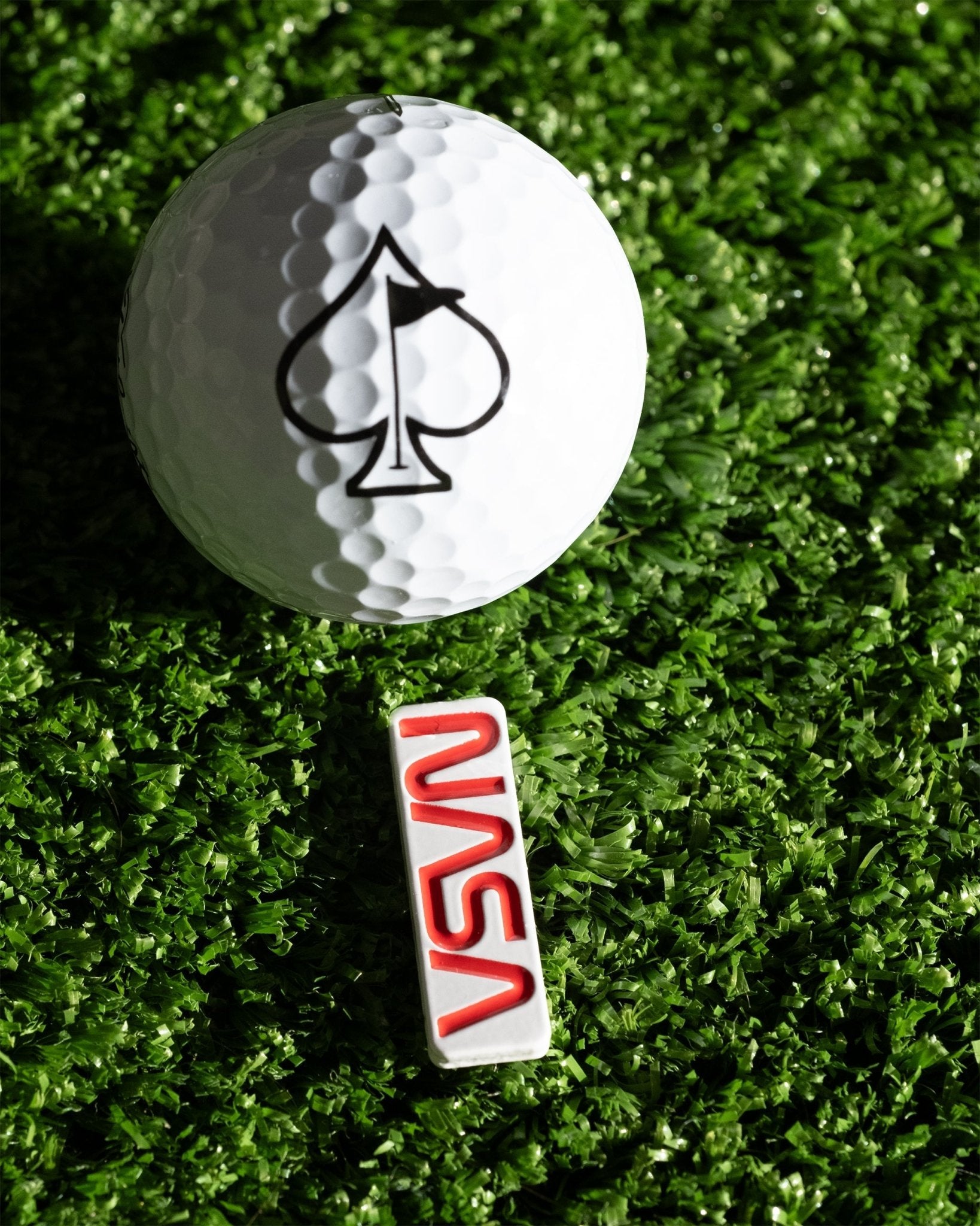 NASA "Worm" Ball Marker - Black Girl Golf