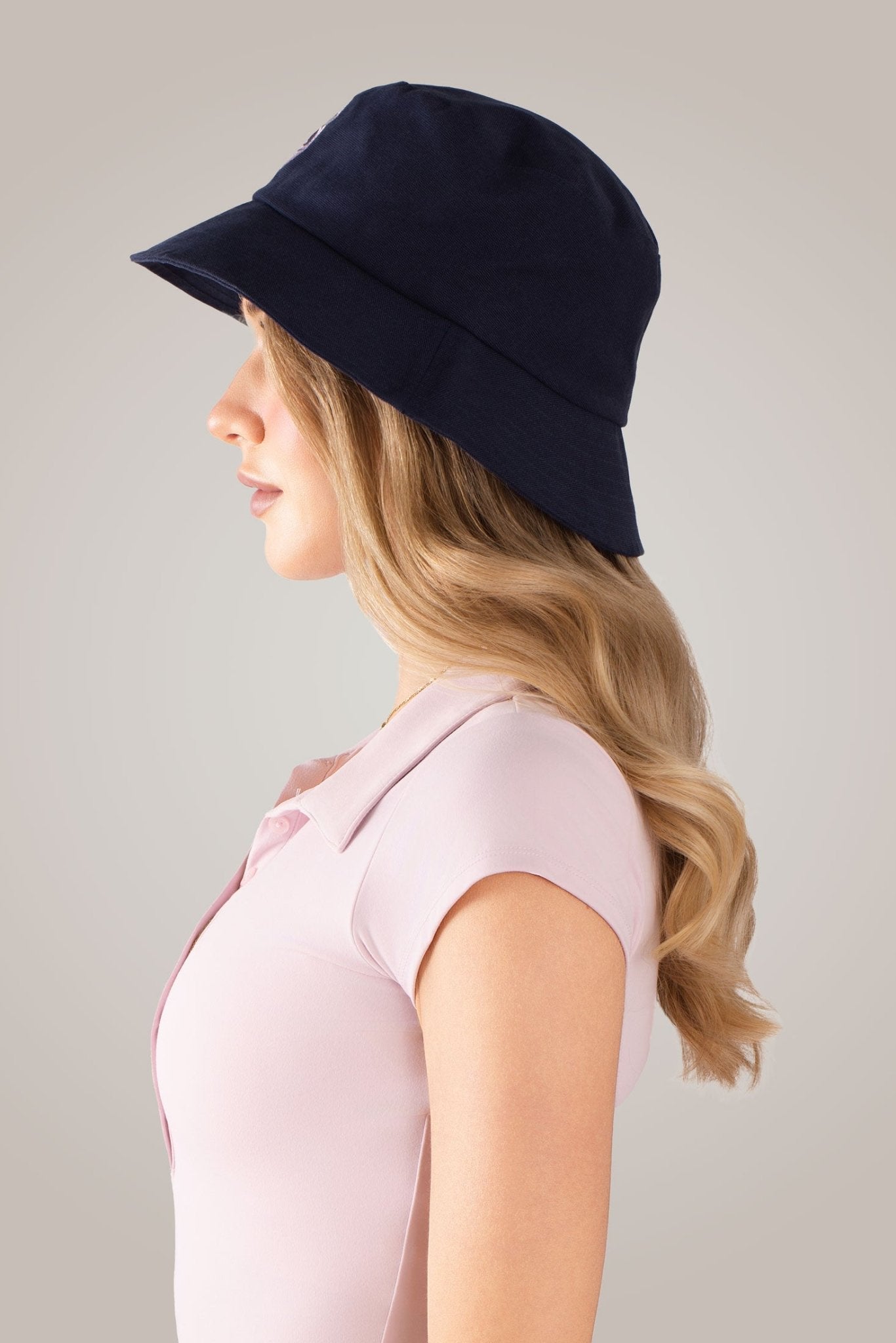 Navy Golf Bucket Hat - Black Girl Golf