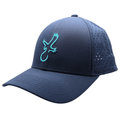Navy/Teal Eagle Performance Hat - Black Girl Golf