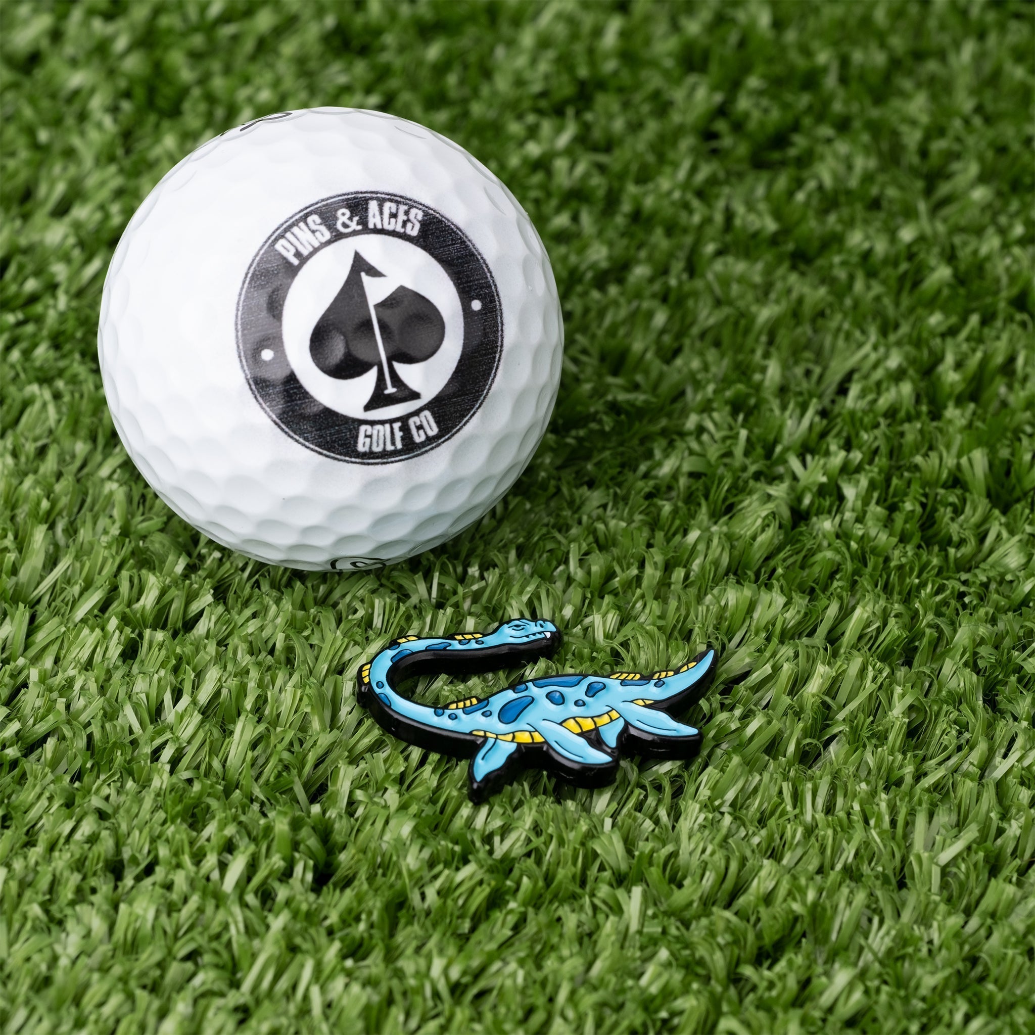 Nessie Ball Marker - Black Girl Golf