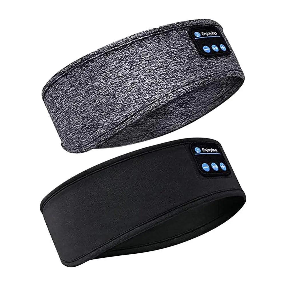 New Bluetooth Wireless Headphones Sports Headband Soft Elastic Comfortable Headphones For Sleep Music Headset Speakers - Black Girl Golf