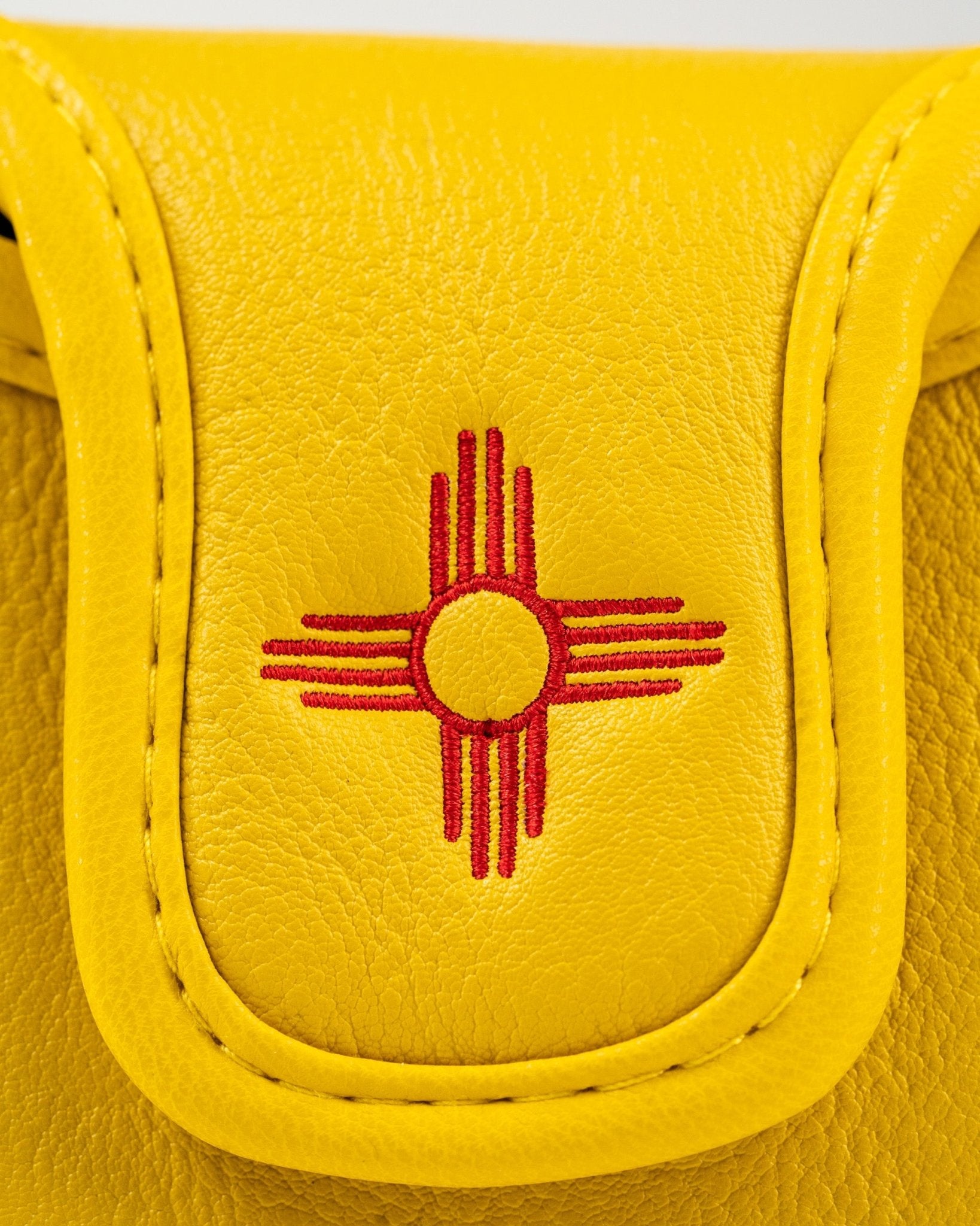 New Mexico State Flag - Mallet Putter Cover - Black Girl Golf
