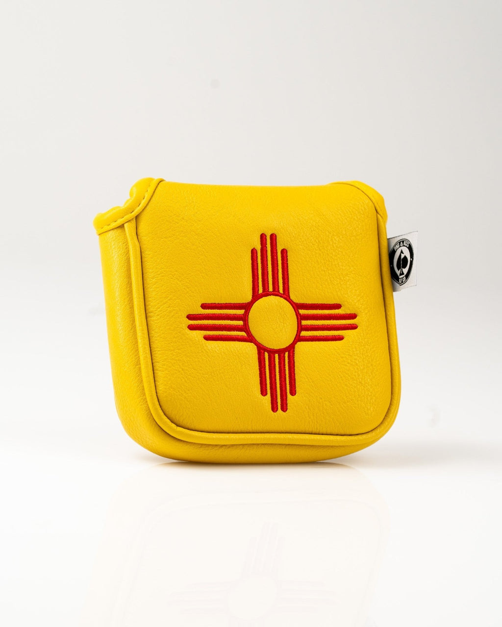New Mexico State Flag - Mallet Putter Cover - Black Girl Golf
