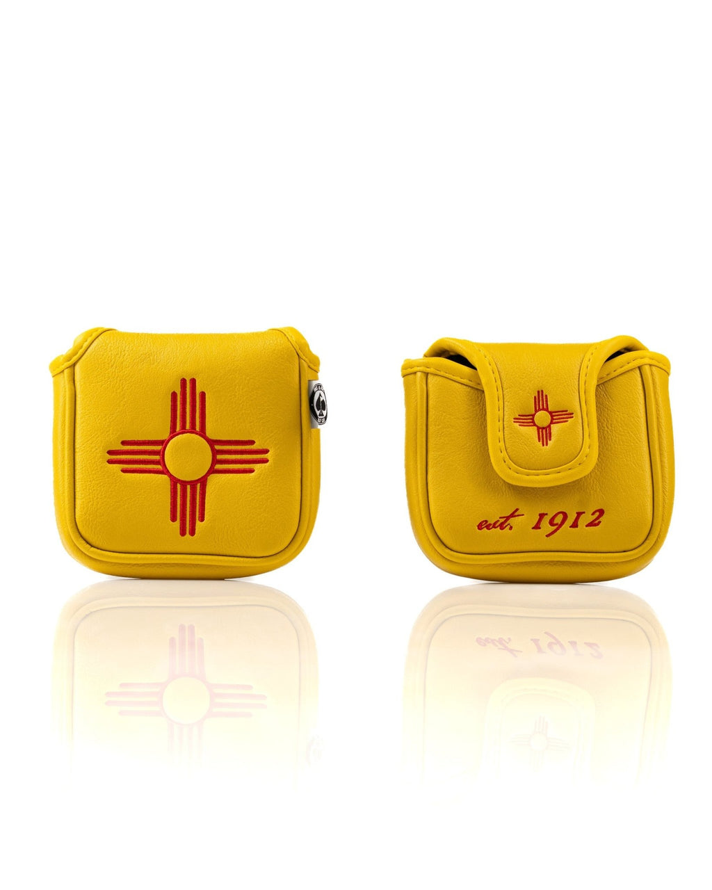 New Mexico State Flag - Mallet Putter Cover - Black Girl Golf