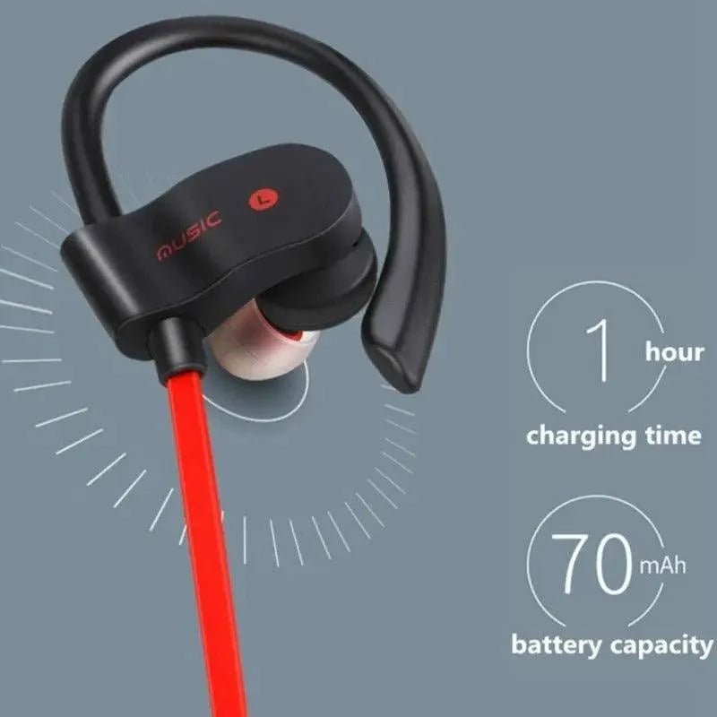 New Wireless Bluetooth Earphones Training Headphones Music Sport Headset Gaming Handsfree For All Smart Phones Bluetooth Earphone Wireless Headphones for Mobile Phone Sports Stereo Bluetooth - Black Girl Golf