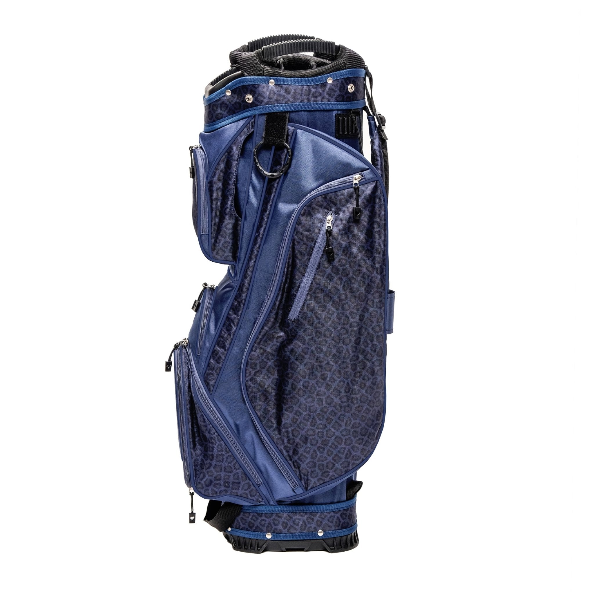 Night Camouflage Cart Golf Bag - Black Girl Golf