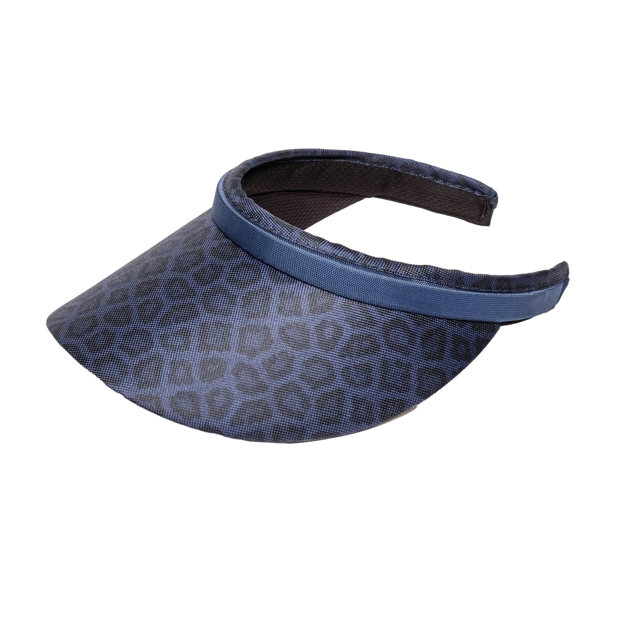 Night Camouflage Clip On Visor - Black Girl Golf
