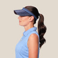 Night Camouflage Visor - Black Girl Golf