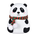 Night Light for Kids, 7-Color Silicone Big Eyes Panda Nursery Lights, USB Rechargeable LED Lamp for Girls and Boys Bedrooms - Black Girl Golf