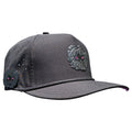 Night Stalker Golf Hat | Snapback Cap | Built-in Magnetic Ball Marker Holder + Marker Included | Adjustable | Animal Eyes Black - Black Girl Golf