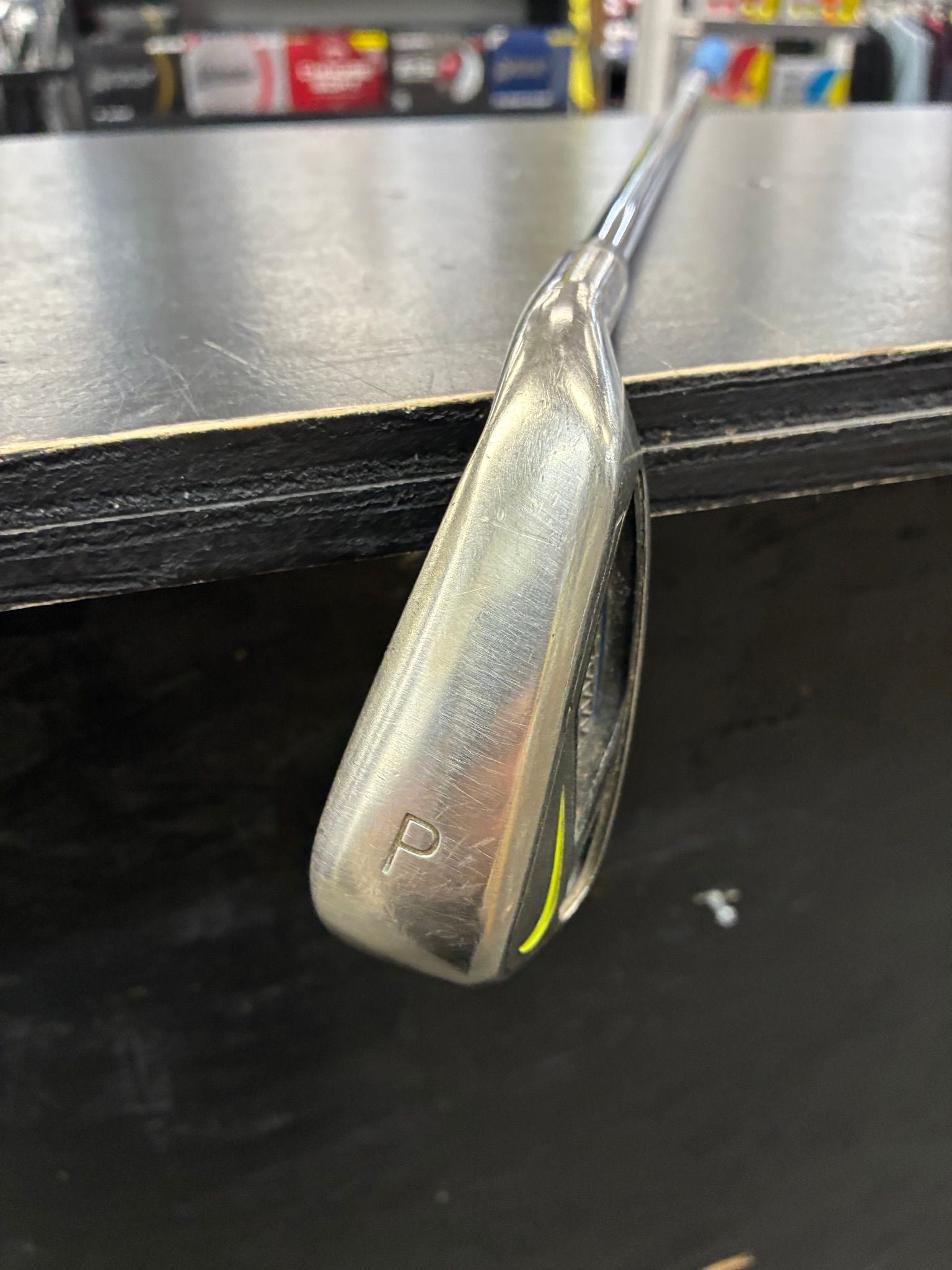 Nike Vapor Fly Single Iron Pitching Wedge Right Hand Stiff Flex (Used) - Black Girl Golf