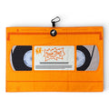Nostalgic 90s VHS Golf Towel | Premium Double-Sided Microfiber | Heavy-Duty Magnetic Towel with Carabiner Clip | 24 x 16 in - Black Girl Golf