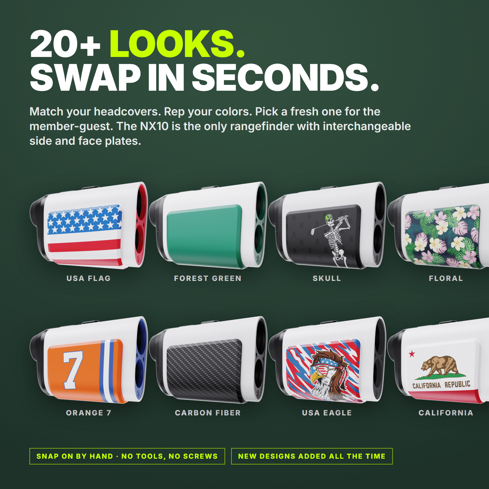 NX10 Slope Rangefinder - Black Girl Golf