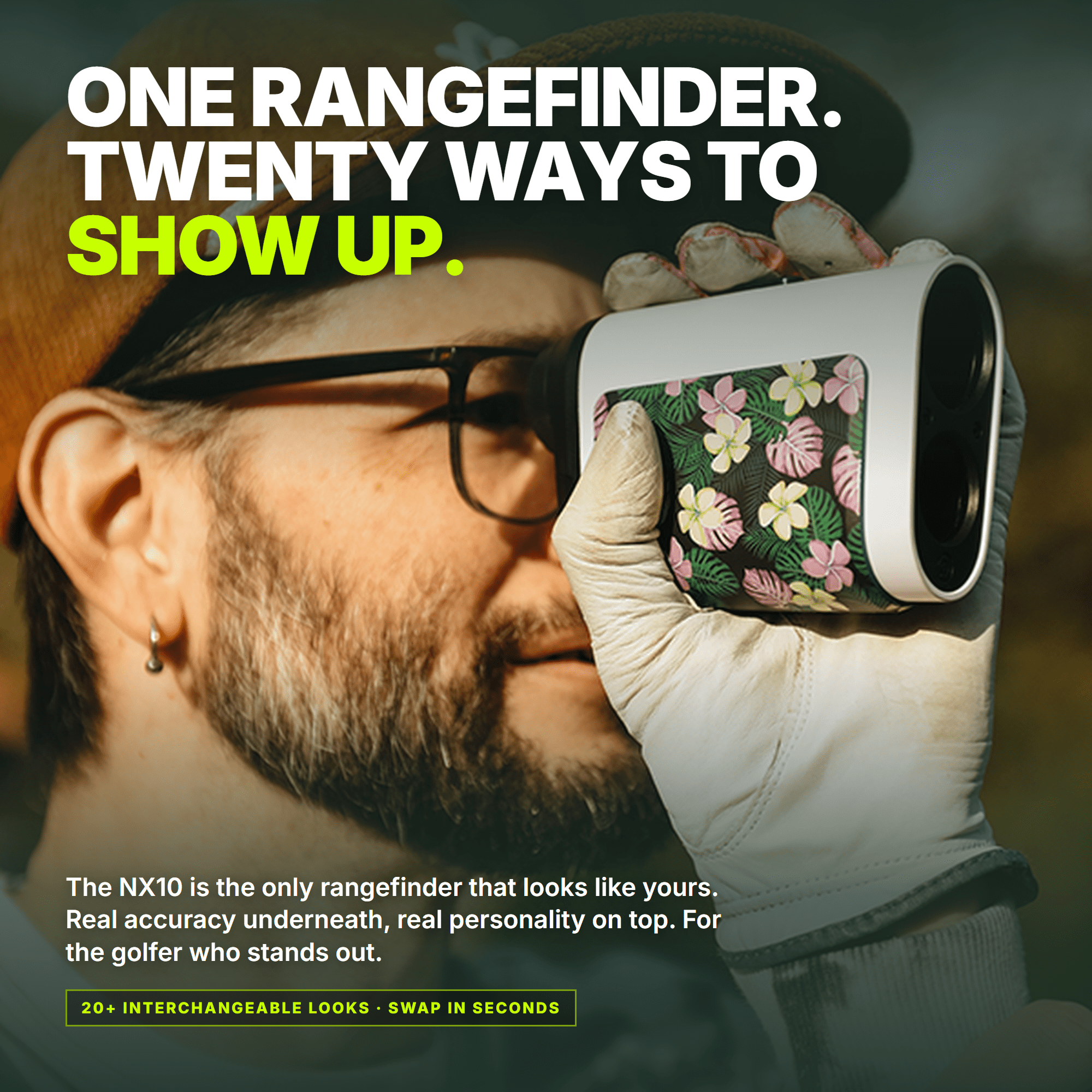 NX10 Slope Rangefinder - Black Girl Golf