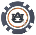 Officially Licensed Auburn Tigers Poker Chip Ball Marker - Black Girl Golf