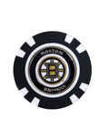 Officially Licensed Boston Bruins Poker Chip Ball Marker - Black Girl Golf