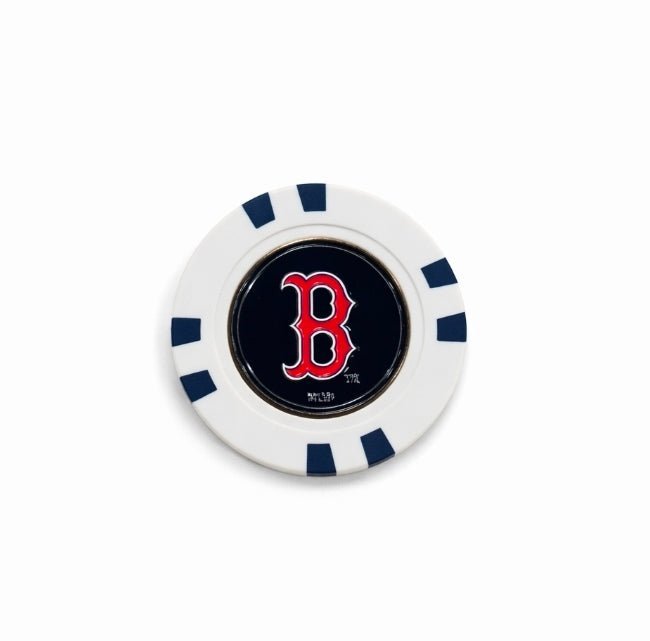 Officially Licensed Boston Red Sox Poker Chip Ball Marker - Black Girl Golf