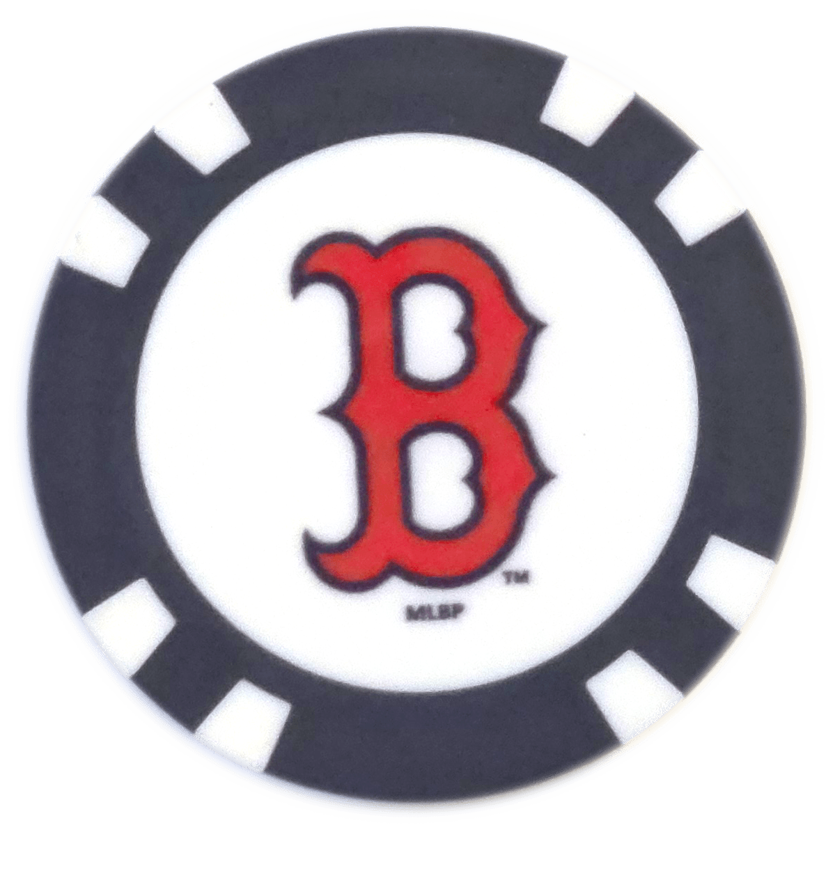 Officially Licensed Boston Red Sox Poker Chip Ball Marker - Black Girl Golf