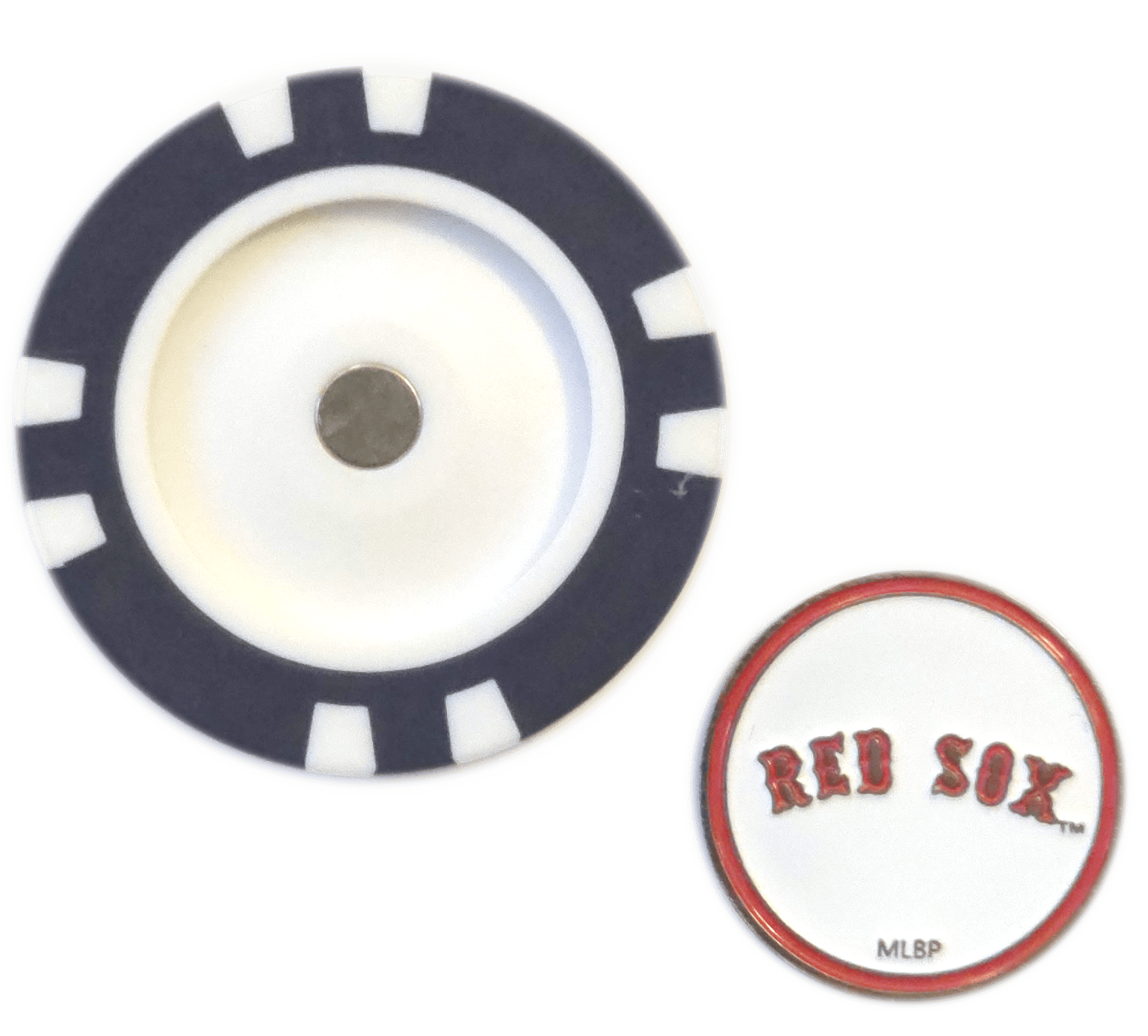 Officially Licensed Boston Red Sox Poker Chip Ball Marker - Black Girl Golf