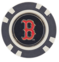 Officially Licensed Boston Red Sox Poker Chip Ball Marker - Black Girl Golf
