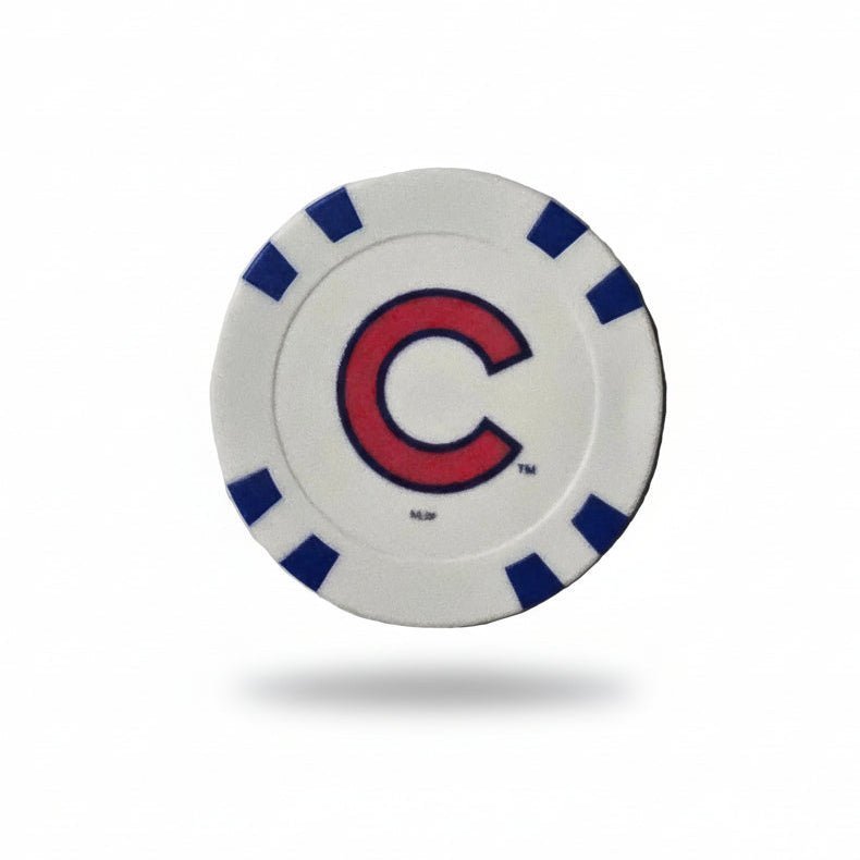 Officially Licensed Chicago Cubs Poker Chip Ball Marker - Black Girl Golf