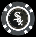 Officially Licensed Chicago White Sox Poker Chip Ball Marker - Black Girl Golf