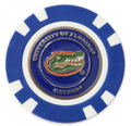 Officially Licensed Florida Gators Poker Chip Ball Marker - Black Girl Golf
